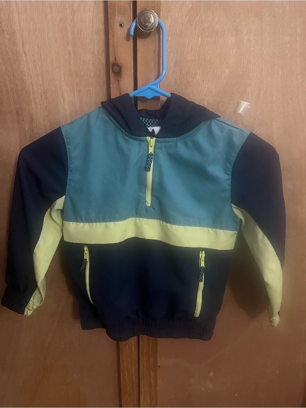 Tommy Bahama Kids' Colorblock Hooded windbreaker. Youth size XS (4).